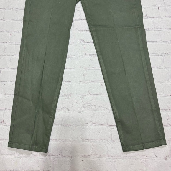 NYDJ NOT YOUR DAUGHTER’S JEANS army green women’s ankle length pants EUC size 8 - Picture 3 of 14